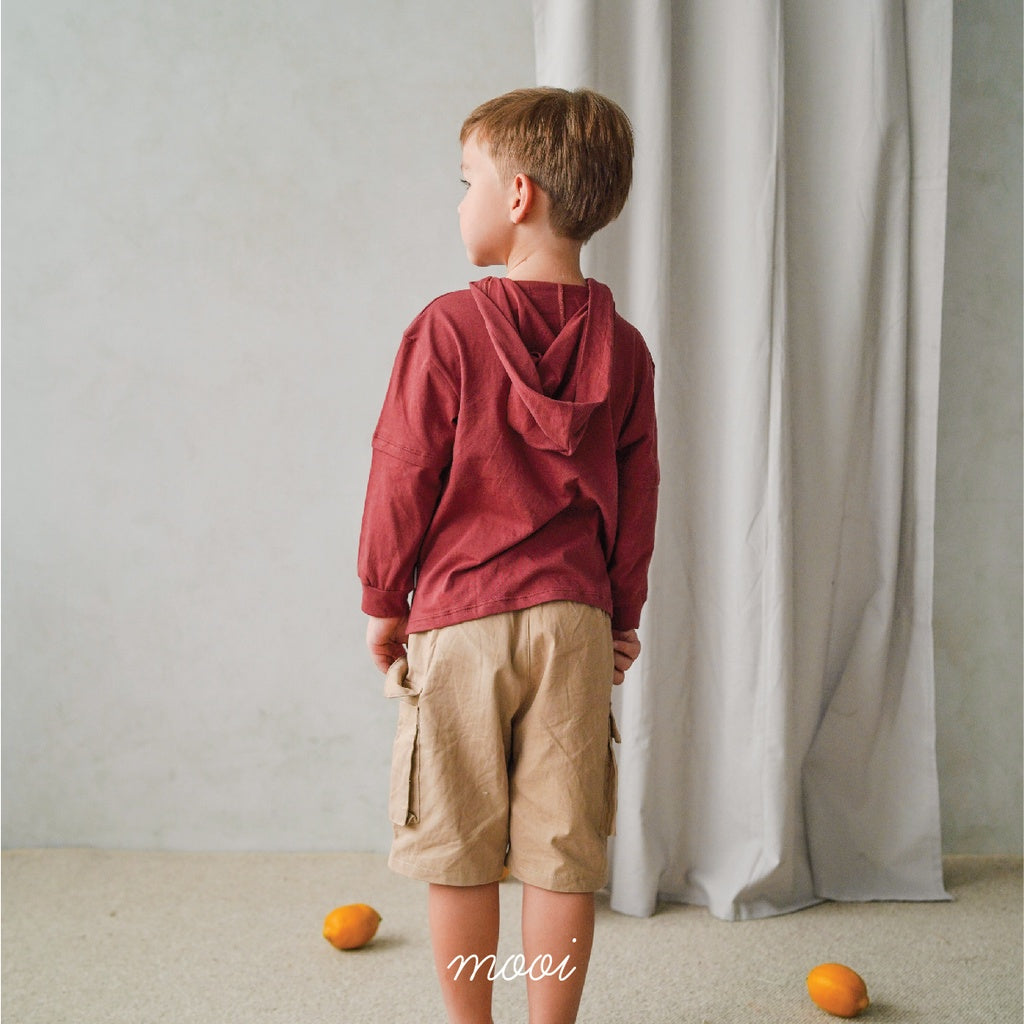 Mooi Atasan Hoodie Panjang Anak Jasper Hoodie