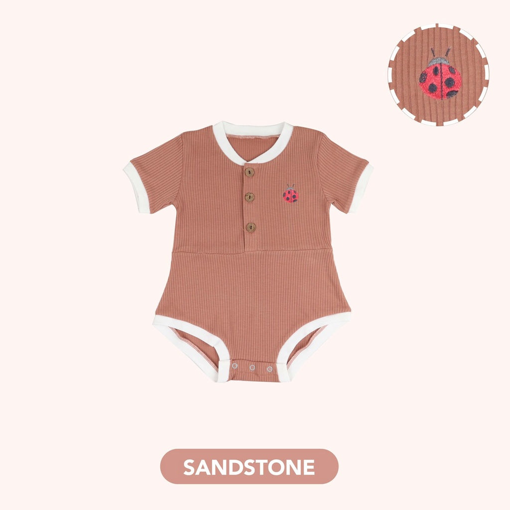 Mooi Jumper Bayi Lilo Rib Romper Baby