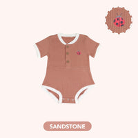 Mooi Jumper Bayi Lilo Rib Romper Baby