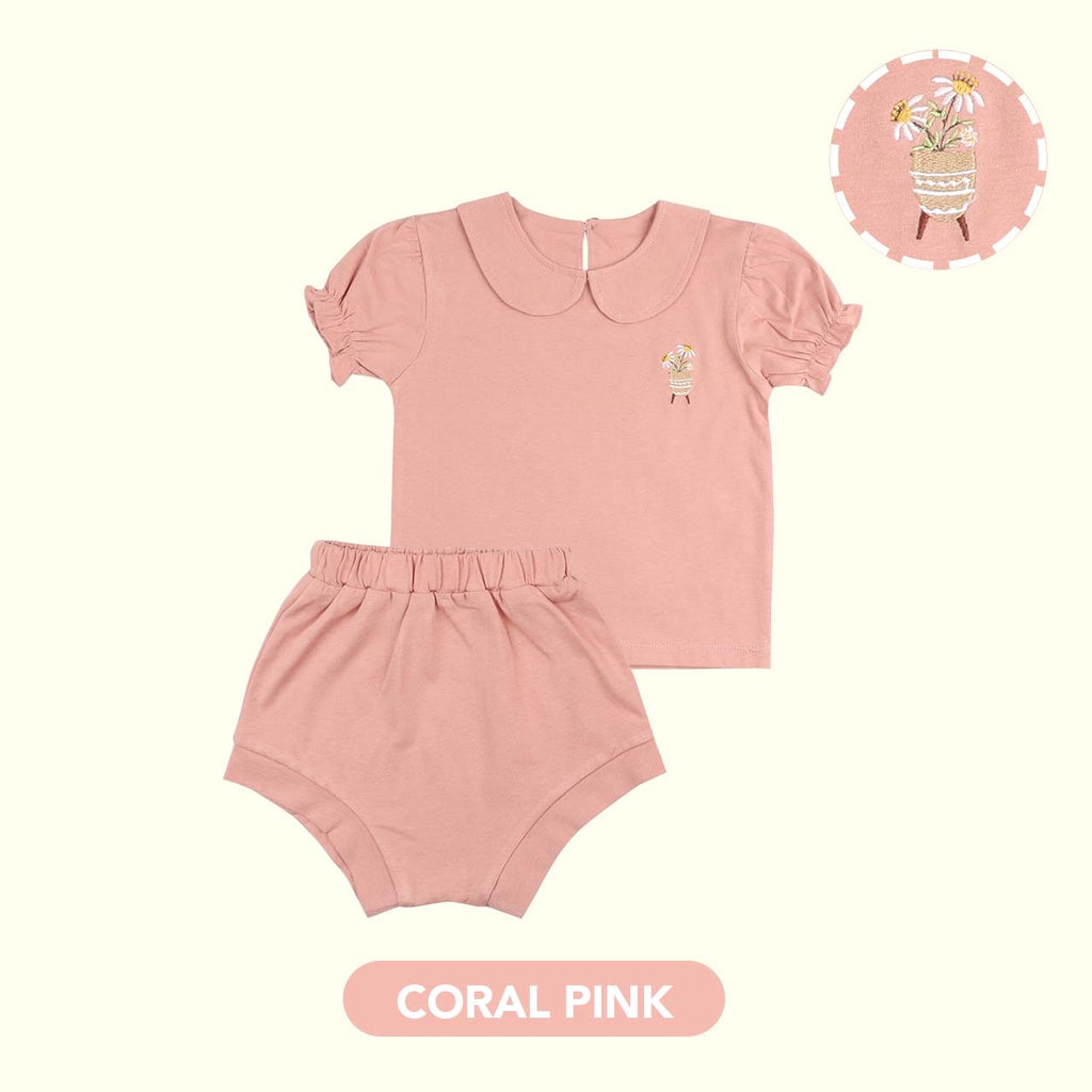 Mooi Setelan Pendek Bayi Joice Set