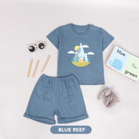 Mooi Setelan Anak Graphic Tee Set