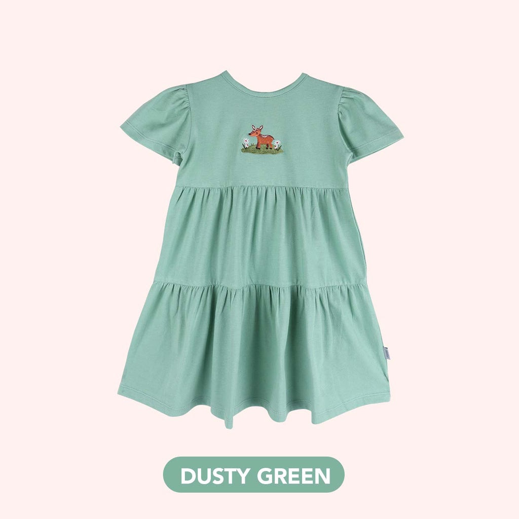 Mooi Dress Anak Perempuan Luna Layer Dress