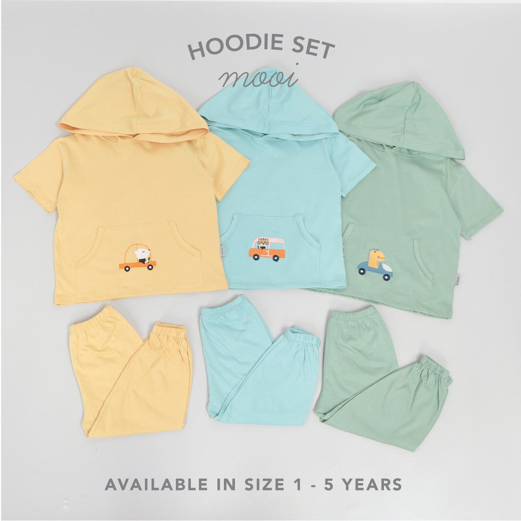 Mooi Setelan Anak Hoodie Unisex Hoodie Set