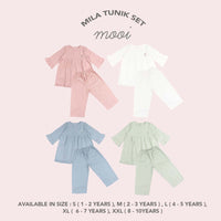 Mooi Setelan Anak Perempuan Mila Tunik Set