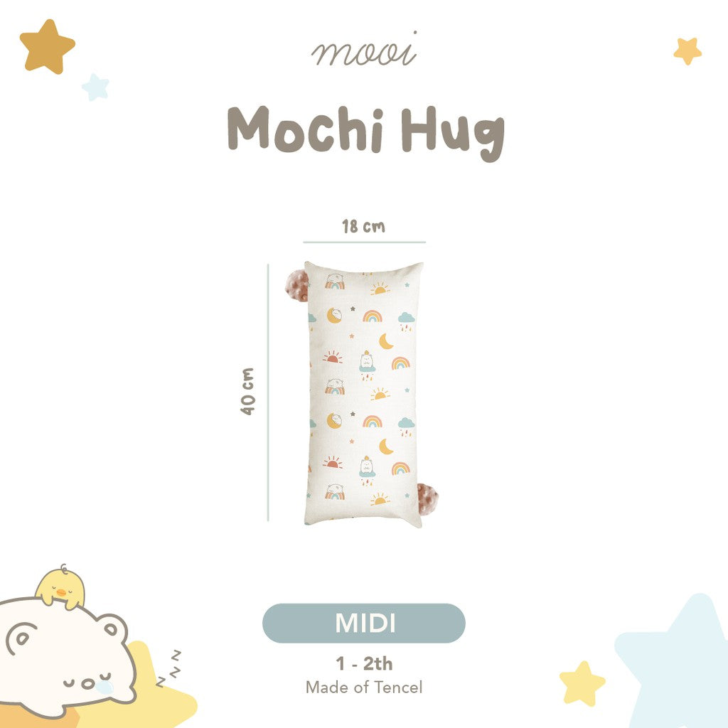 Mooi Mochi Hug Bantal Guling Anak Tencel