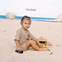 Mooi Waffle Playsuit Jumper Bayi