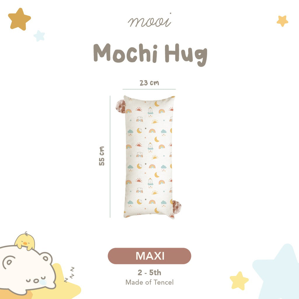 Mooi Mochi Hug Bantal Guling Anak Tencel