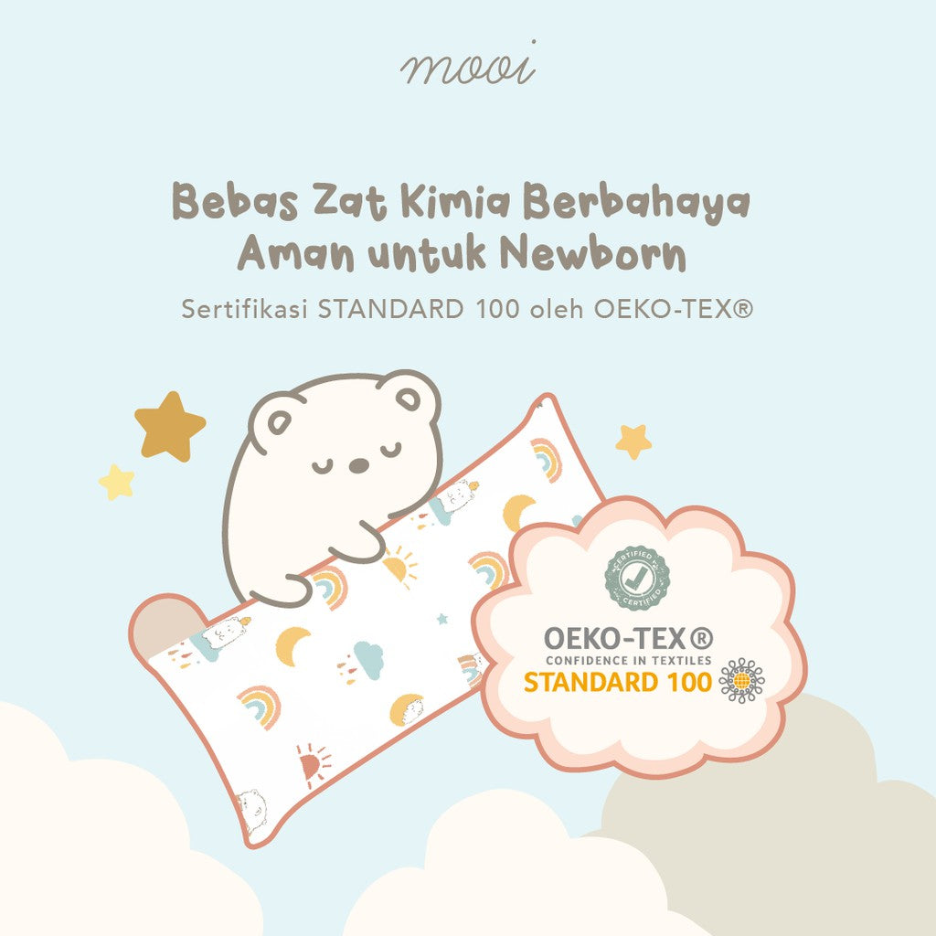 Mooi Mochi Hug Bantal Guling Anak Tencel