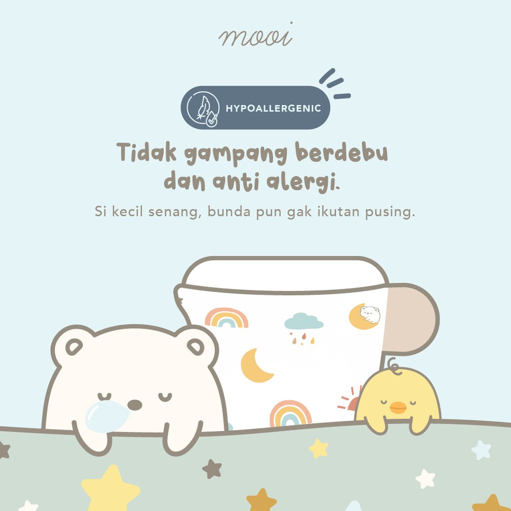 Mooi Mochi Hug Bantal Guling Anak Tencel