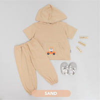 Mooi Setelan Anak Hoodie Unisex Hoodie Set