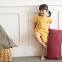 Mooi Setelan Anak Perempuan Kika Ruffle Set