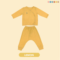 Mooi Setelan Piyama Bayi Long Pajamas Set Kimono