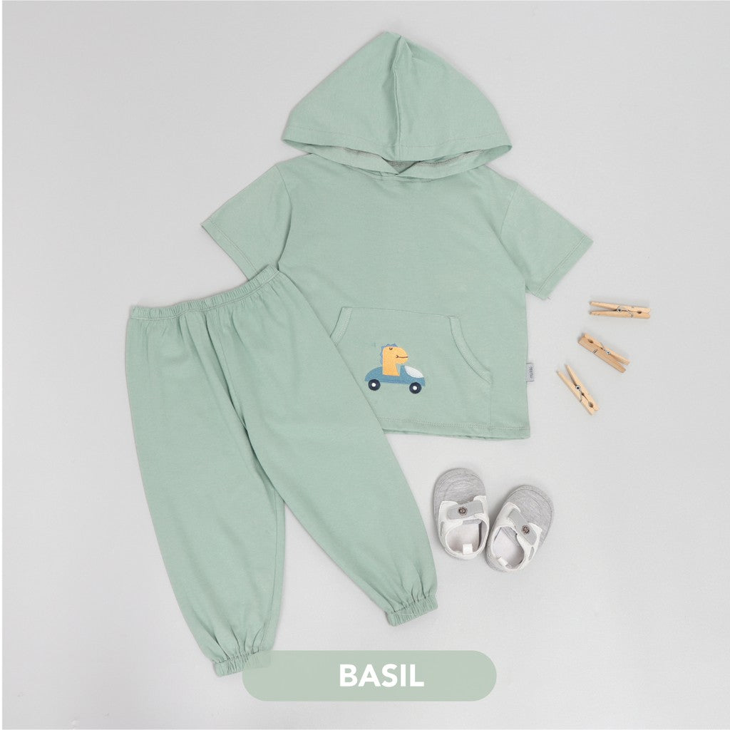 Mooi Setelan Anak Hoodie Unisex Hoodie Set