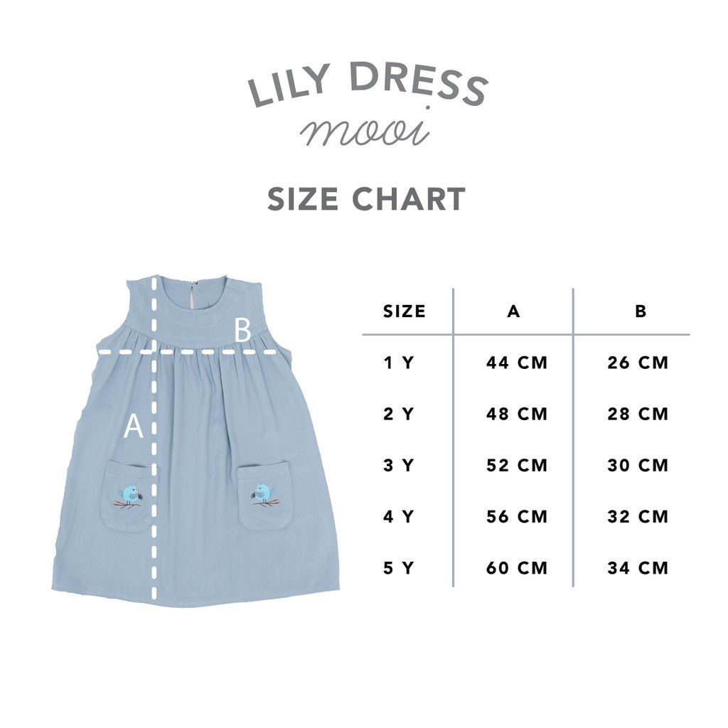 Mooi Dress Anak Perempuan Lily Dress