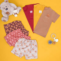 Mooi x Khong Guan Setelan Anak Pocket Tee Set