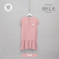 Mooi Daster Wanita Kika Ruffle Dress (MOM)