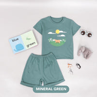 Mooi Setelan Anak Graphic Tee Set