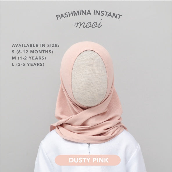 Mooi Pashmina Jilbab Instan Anak Hijab Anak