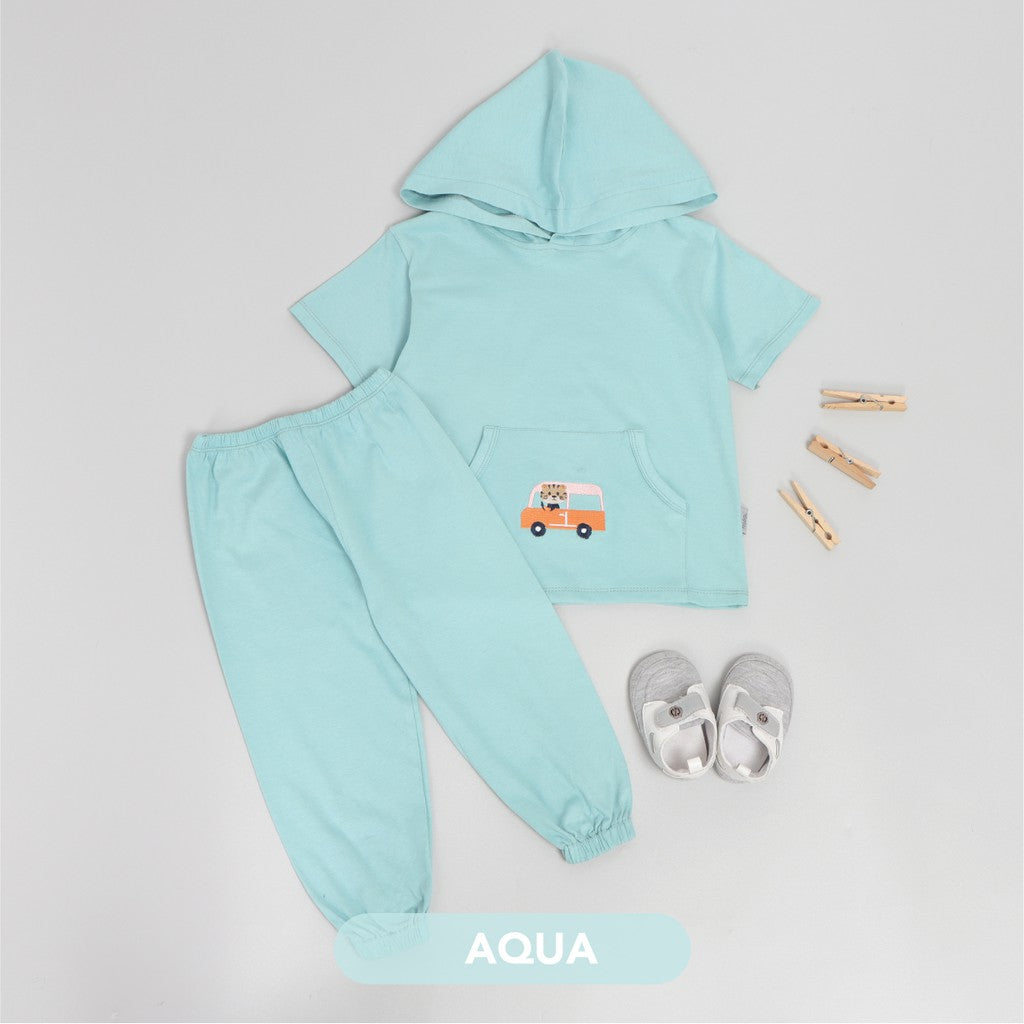 Mooi Setelan Anak Hoodie Unisex Hoodie Set