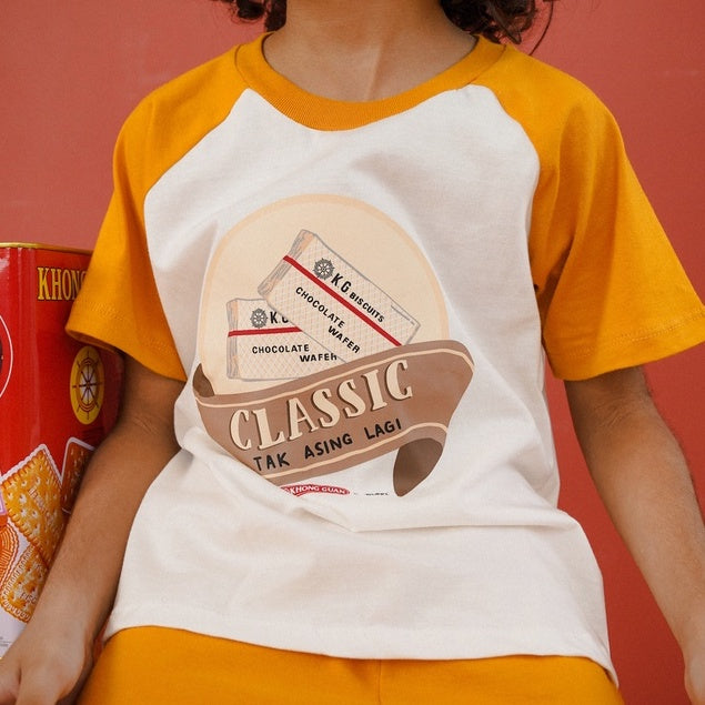 Mooi x Khong Guan Setelan Anak Long Graphic Set