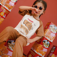 Mooi x Khong Guan Setelan Anak Long Graphic Set