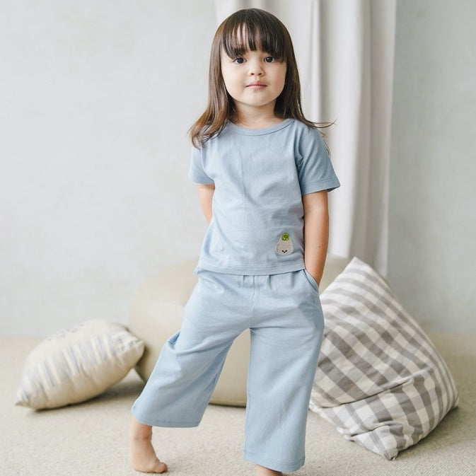 Mooi Setelan Anak Perempuan Kulot Alice Set V.1
