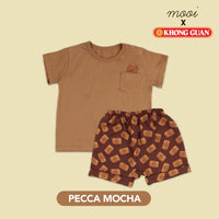 Mooi x Khong Guan Setelan Anak Pocket Tee Set