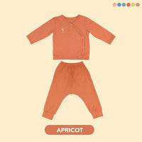 Mooi Setelan Piyama Bayi Long Pajamas Set Kimono