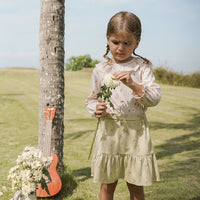 Mooi Atasan Anak Perempuan Erica Ruffle Blouse