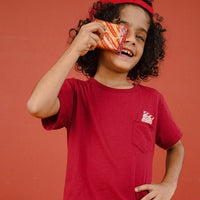 Mooi x Khong Guan Setelan Anak Pocket Tee Set