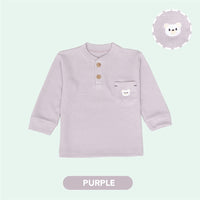 Mooi Sweater Anak Ara Pocket Waffle Top
