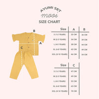 Mooi Piyama Anak Baju Tidur Anak Ayumi Set