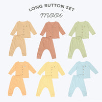Mooi Setelan Panjang Bayi Long Button Set