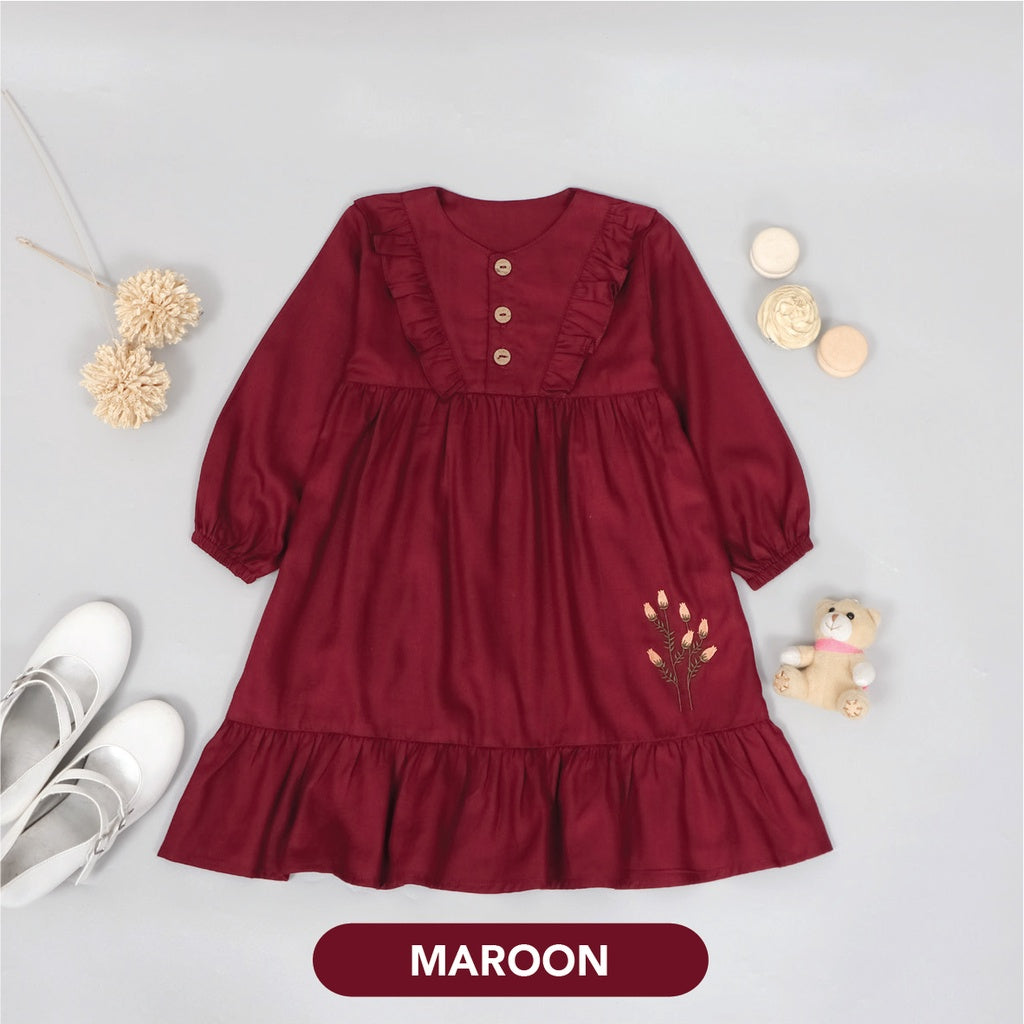 Mooi Dress Anak Gamis Anak Perempuan Marwah Gamis