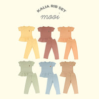 Mooi Setelan Anak Kalia Rib Set