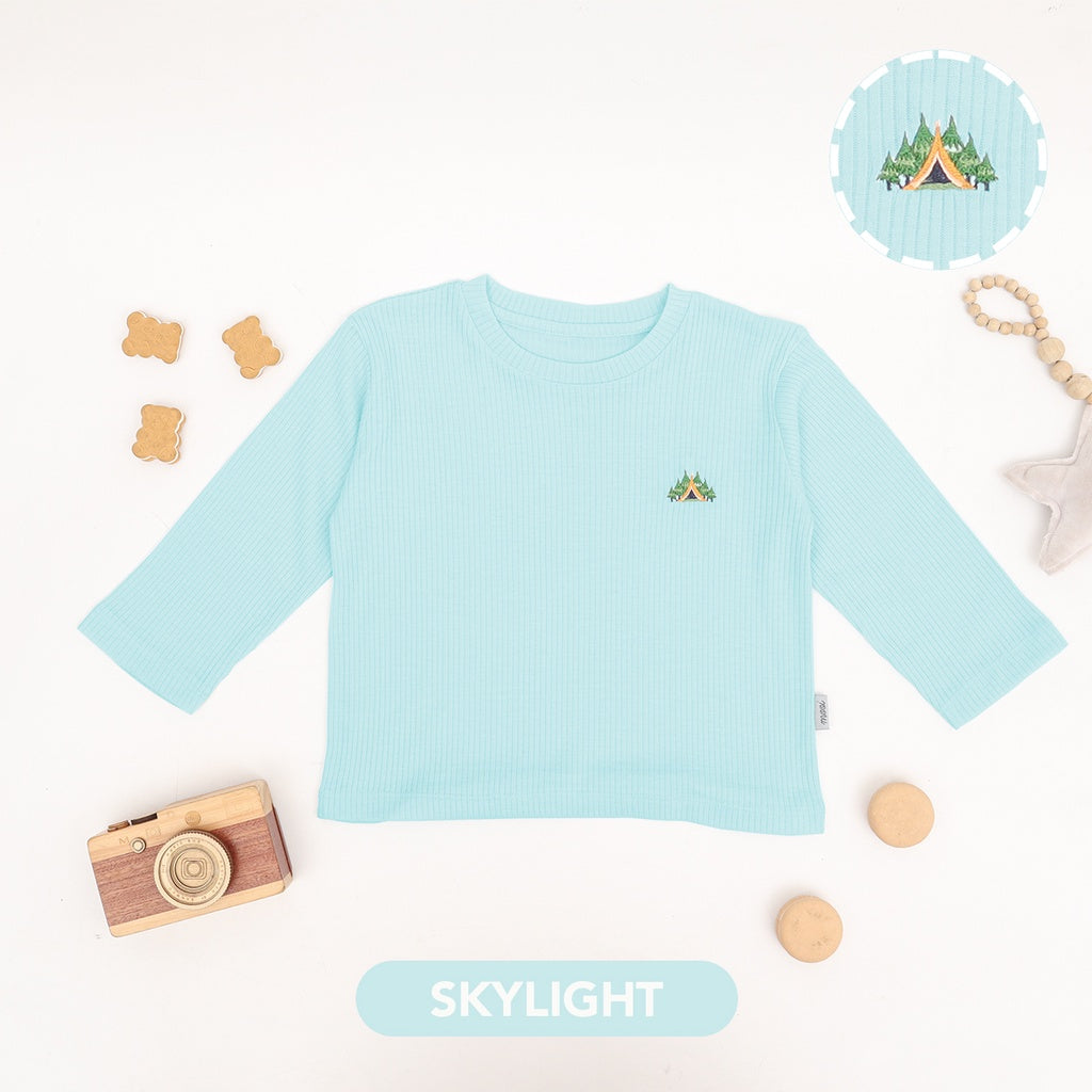 Mooi Sweater Anak Unisex Sweatshirt Rib