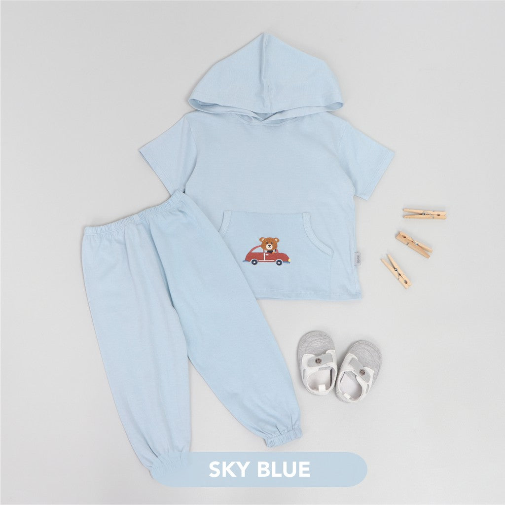 Mooi Setelan Anak Hoodie Unisex Hoodie Set