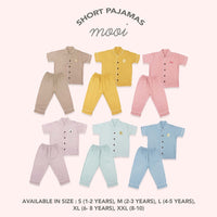 Mooi Piyama Anak Baju Tidur Anak Short Pajamas