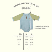 Mooi Baby Color Block Jumper Bayi