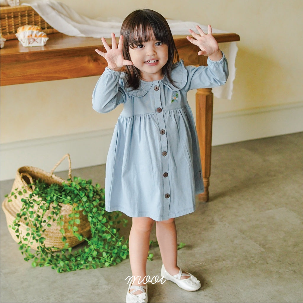 Mooi Dress Anak Perempuan Panjang Sheena Dress