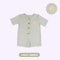 Mooi Waffle Playsuit Jumper Bayi