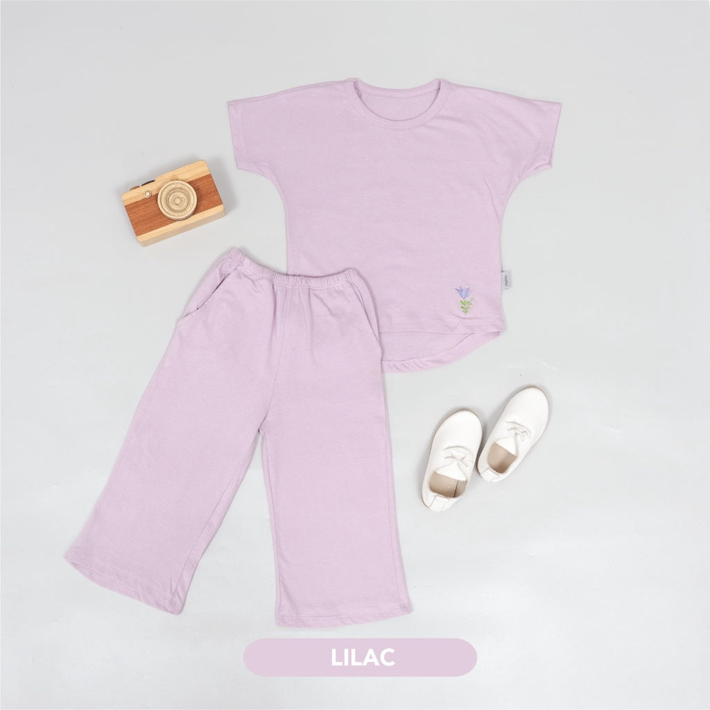 Mooi Setelan Anak Perempuan Kulot Alice Set V.1