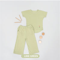Mooi Setelan Anak Perempuan Kulot Alice Set