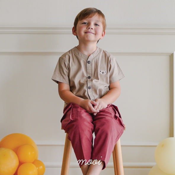 Mooi Celana Panjang Cargo Anak Laki-Laki Long Cargo Pants