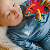 Mooi Setelan Piyama Bayi Long Pajamas Set Kimono
