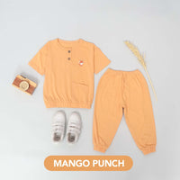 Mooi Setelan Anak Unisex Nava Button Set