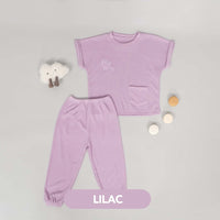 Mooi Setelan Anak Unisex Sheo Rib Set