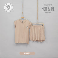 Mooi Setelan Piyama Wanita Kika Ruffle Set (MOM)