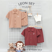 Mooi Setelan Anak Laki-laki Leon Set