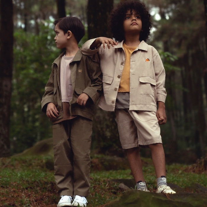 Mooi Celana Panjang Chinos Anak Yoji Pocket Pants
